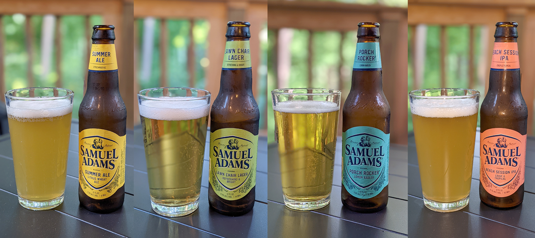 Sam Adams Sips (Beers) of Summer: A Blunt Palete Beer Review