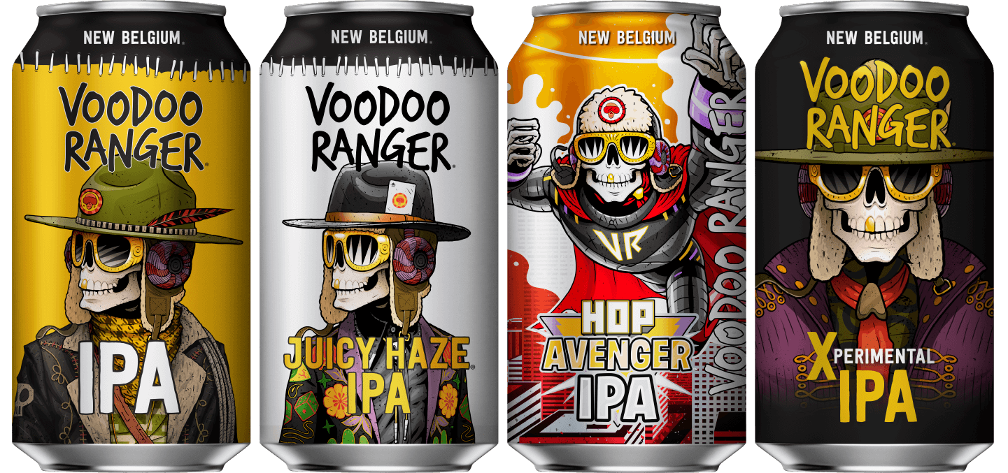 New Belgium Voodoo Ranger Hoppy Pack #5: A Blunt Palate Beer Review ...