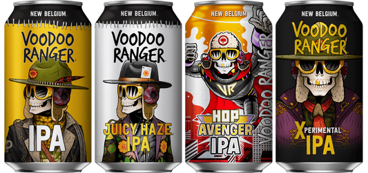 New Belgium Voodoo Ranger Hoppy Pack #5: A Blunt Palate Beer Review
